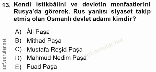 Soru 13