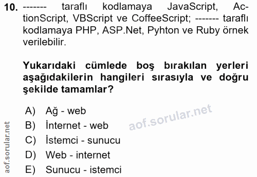 Soru 10