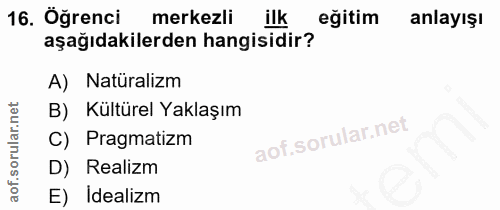 Soru 16