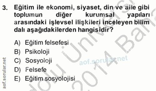 Soru 3