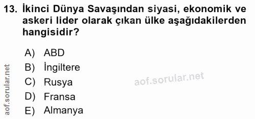 Soru 13