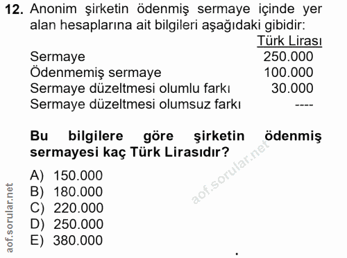 Soru 12