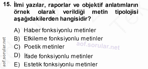Soru 15