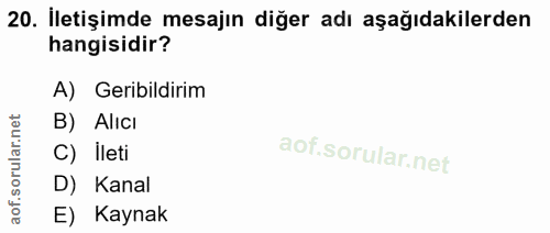 Soru 20