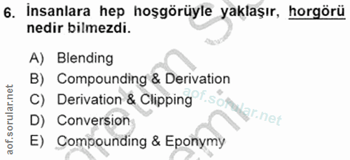 Soru 6