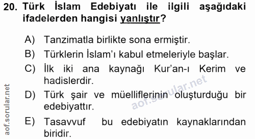 Soru 20