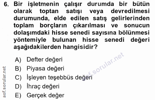 Soru 6