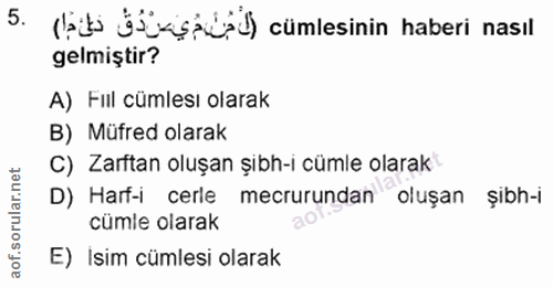 Soru 5