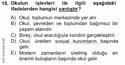 Soru 15