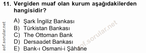 Soru 11