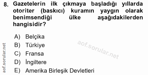 Soru 8