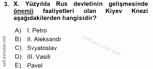 Soru 3