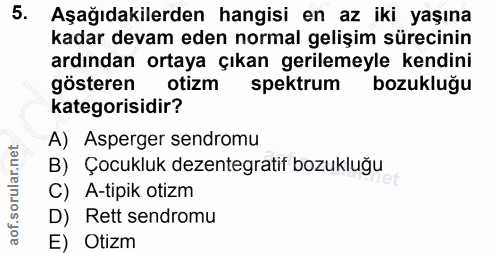 Soru 5