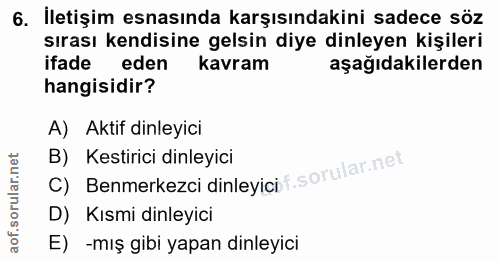 Soru 6
