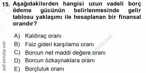 Soru 15