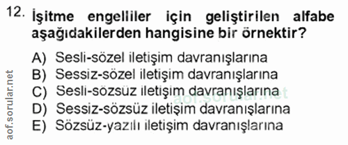 Soru 12