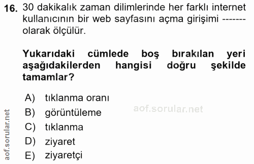 Soru 16