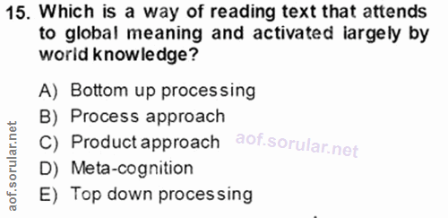 Soru 15