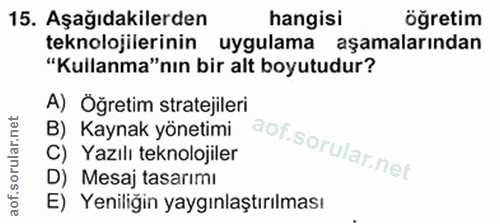Soru 15