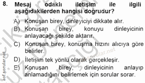 Soru 8