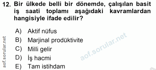 Soru 12
