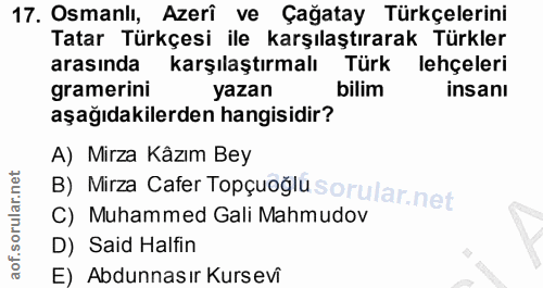 Soru 17
