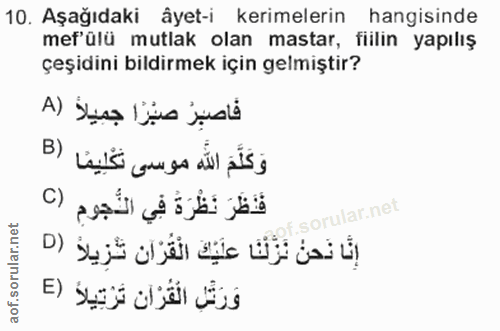 Soru 10