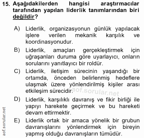 Soru 15