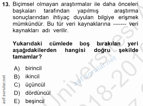 Soru 13