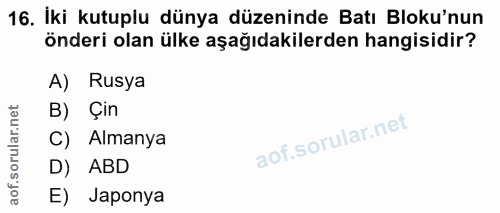 Soru 16