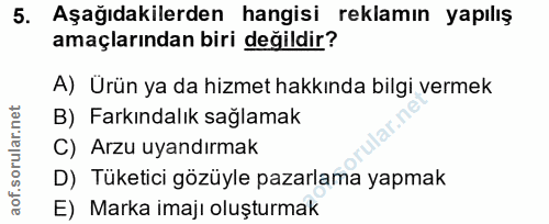 Soru 5