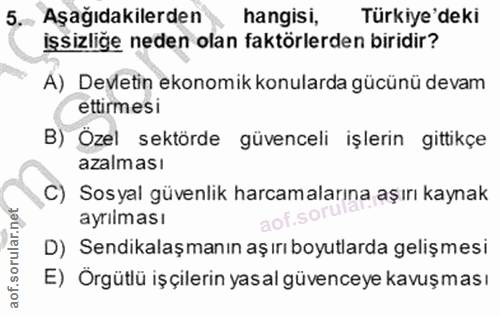 Soru 5