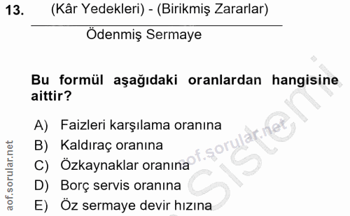 Soru 13
