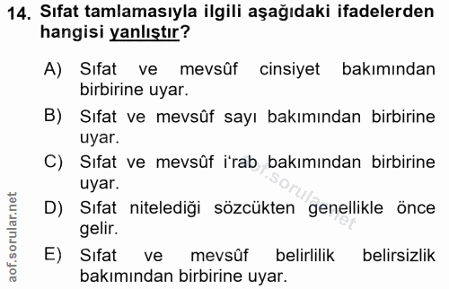 Soru 14