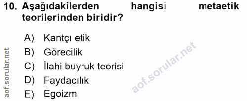 Soru 10