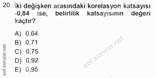 Soru 20