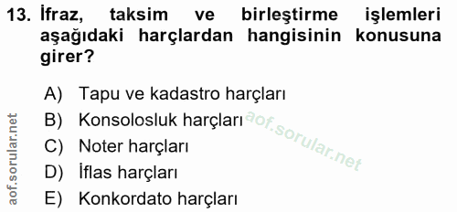 Soru 13