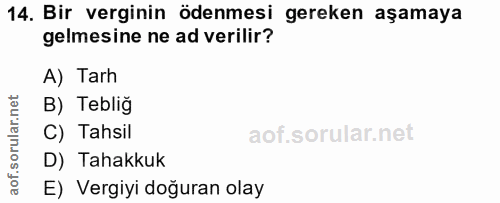 Soru 14