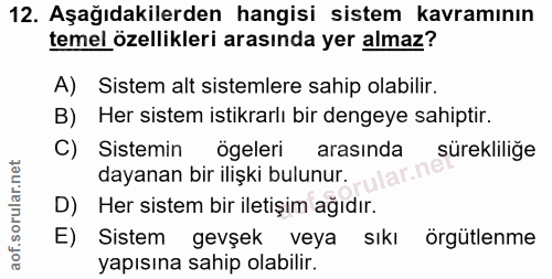 Soru 12