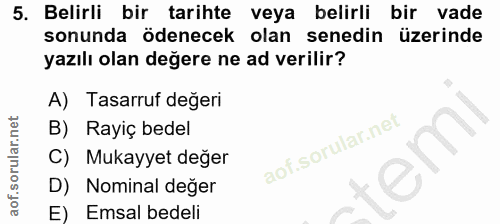 Soru 5
