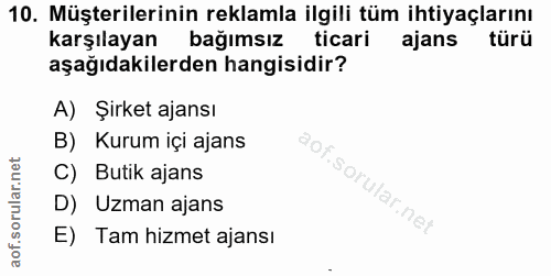 Soru 10