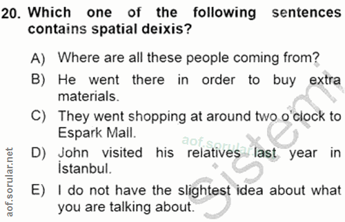 Soru 20