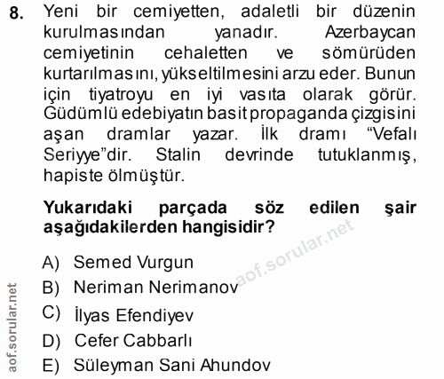 Soru 8
