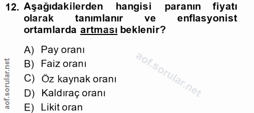 Soru 12