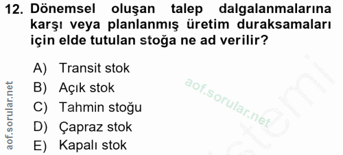 Soru 12