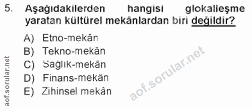 Soru 5