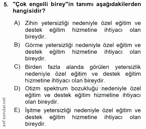 Soru 5