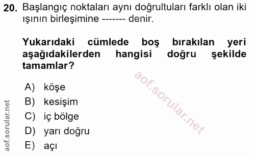 Soru 20