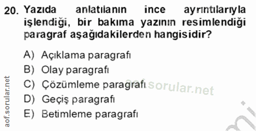 Soru 20
