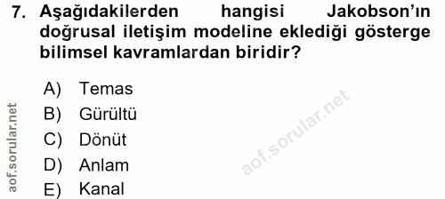 Soru 7